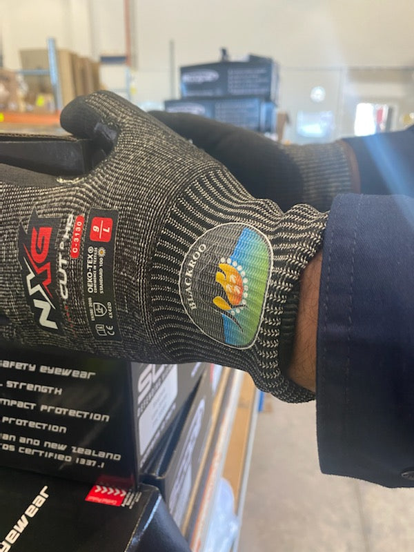 NXG X BlackRoo Safety Glove - Cut D HD C-3130