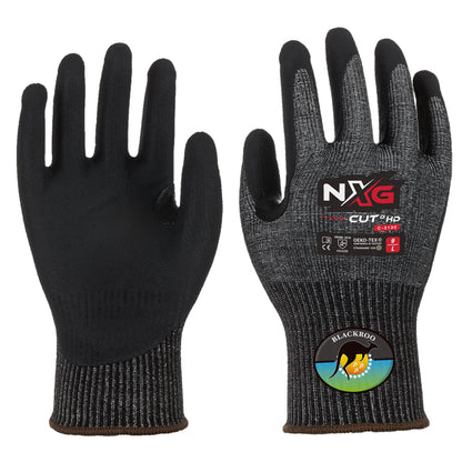 NXG X BlackRoo Safety Glove - Cut D HD C-3130